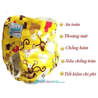 Bỉm vải Goodmama size M cho bé từ 3-13kg