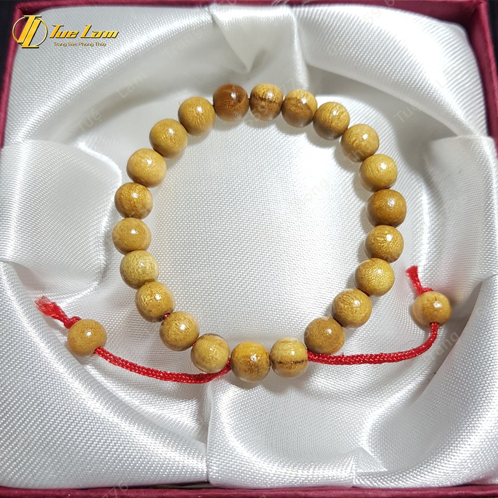 Vòng Tay Cho Bé Gỗ Dâu Tằm Trơn 6 Li Bình An May Mắn - DIY Tuệ Lâm | BigBuy360 - bigbuy360.vn