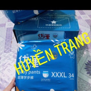 Bỉm tã dán / tã quần YOULI GOLD S56/M46/L42/XL40/XXL36