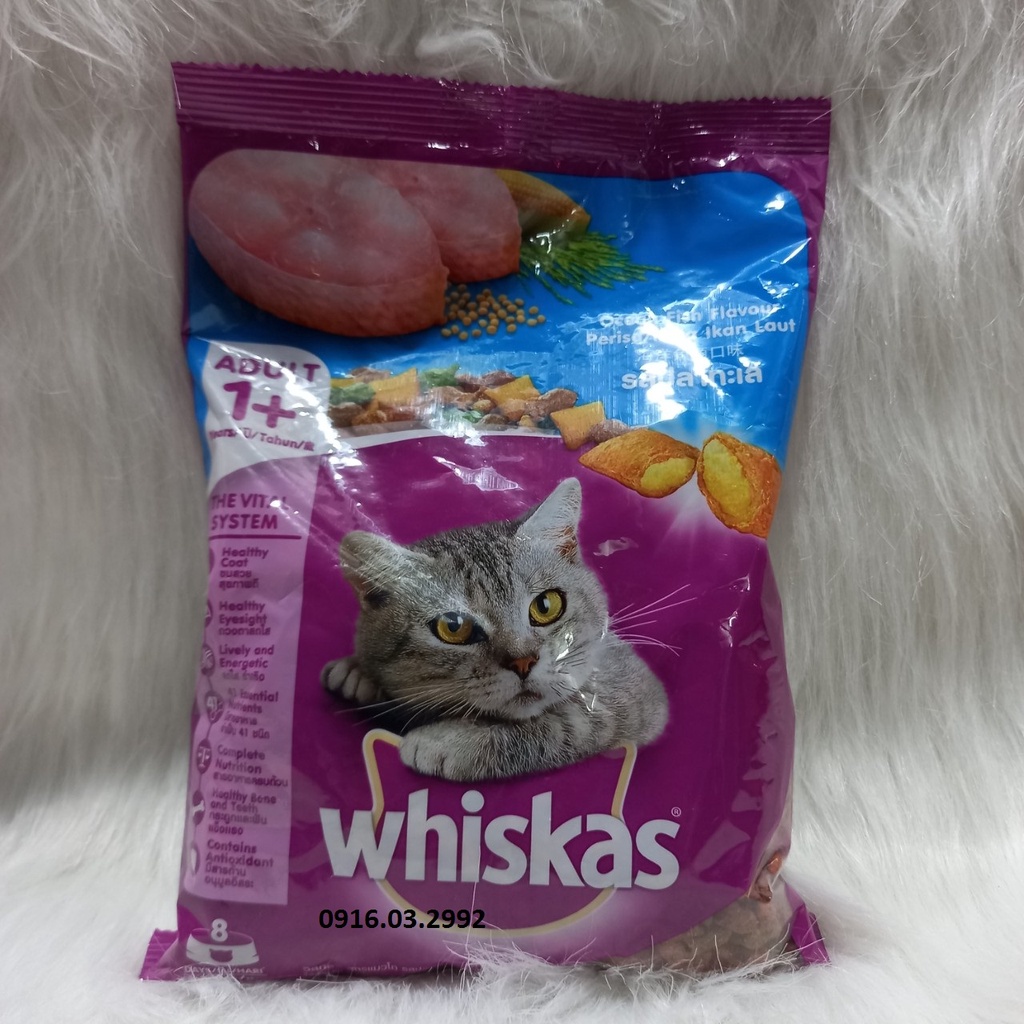 Thức ăn cho mèo trưởng thành Whiskas 400gr