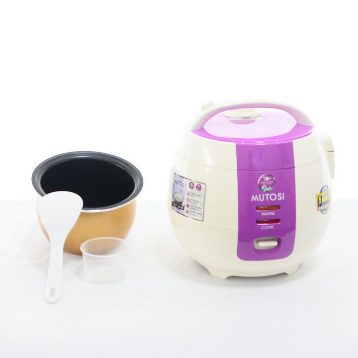 Nồi cơm điện công nghệ Nhật Bản 1.2 lít nhiều màu MUTOSI MR-12 cho cả nhà | BigBuy360 - bigbuy360.vn