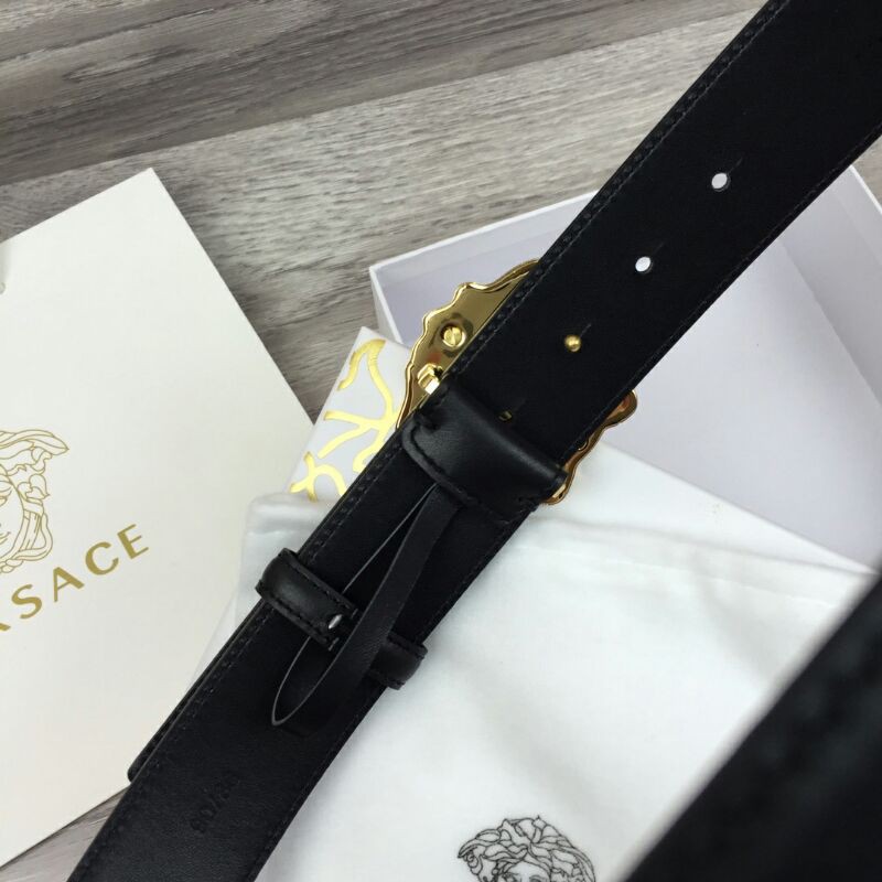 thắt lưng thời trang da thật versace cao cấp