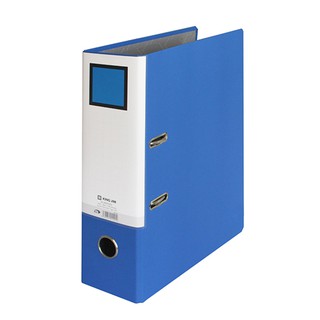 Bìa đựng tài liệu cỡ F4 - 3 inch KING JIM 2795GSV - Bìa hồ sơ, bìa còng bật (Màu xanh)