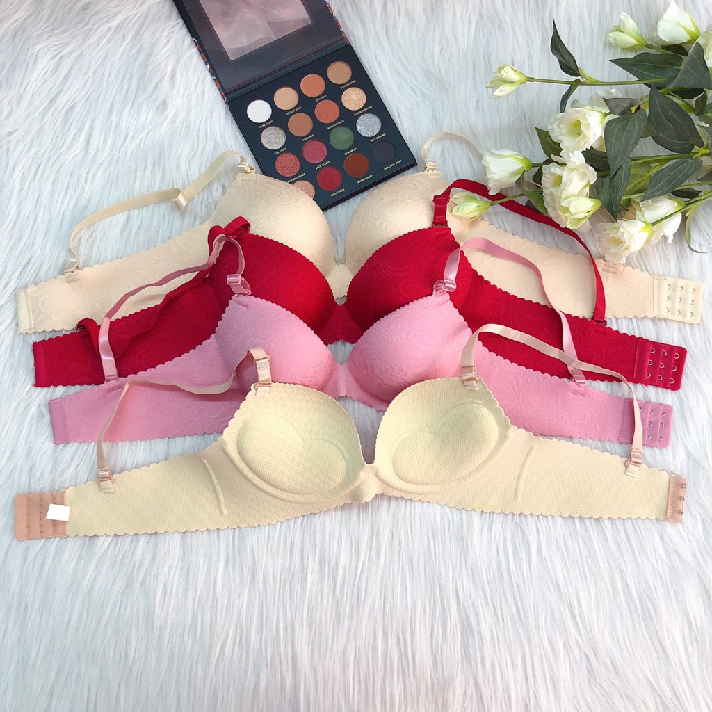XẢ KHO Áo ngực su gấm thông hơi, áo lót siêu nâng siêu đẩy D620