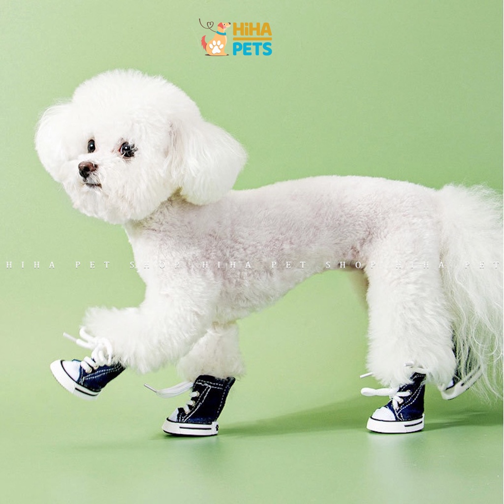Giày Cho Chó Thú Cưng Đi, giày cho chó poodle Cao Cấp Hihapet