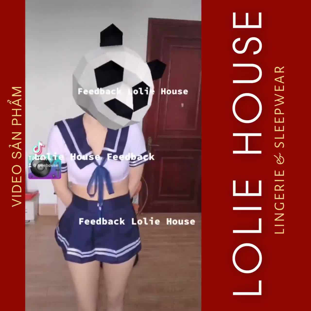 Đồ ngủ cosplay học sinh sexy Set váy ngủ cosplay nữ sinh gợi cảm anime LOLIE HOUSE - CP20 | BigBuy360 - bigbuy360.vn