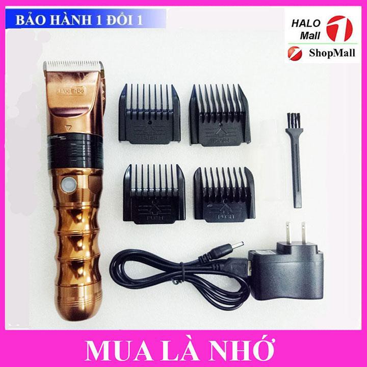 Tông Đơ Hớt Tóc Chuyên Nghiệp HUERBO B60 5000mAh PIN TRÂU TẶNG Bộ Kéo Có Bao Sang Trọng