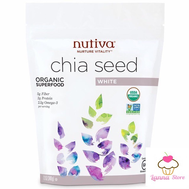 [CHÍNH HÃNG] Hạt Chia Seeds Nutiva - Mỹ