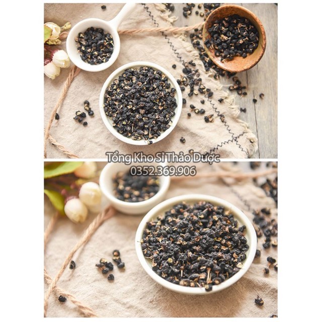 Hắc kỷ tử tây tạng 1kg (Kỳ tử đen, trà kỷ tử đẹp da, dưỡng nhan, chống lão hóa)