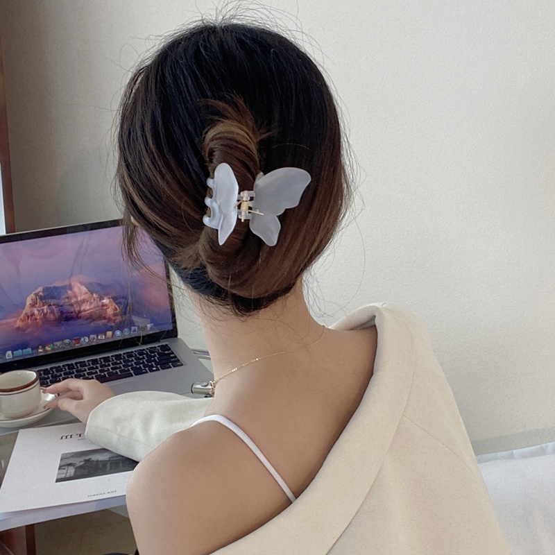 Kẹp Tóc Hình Bướm 3D Sống Động Phong Cách Hàn Quốc