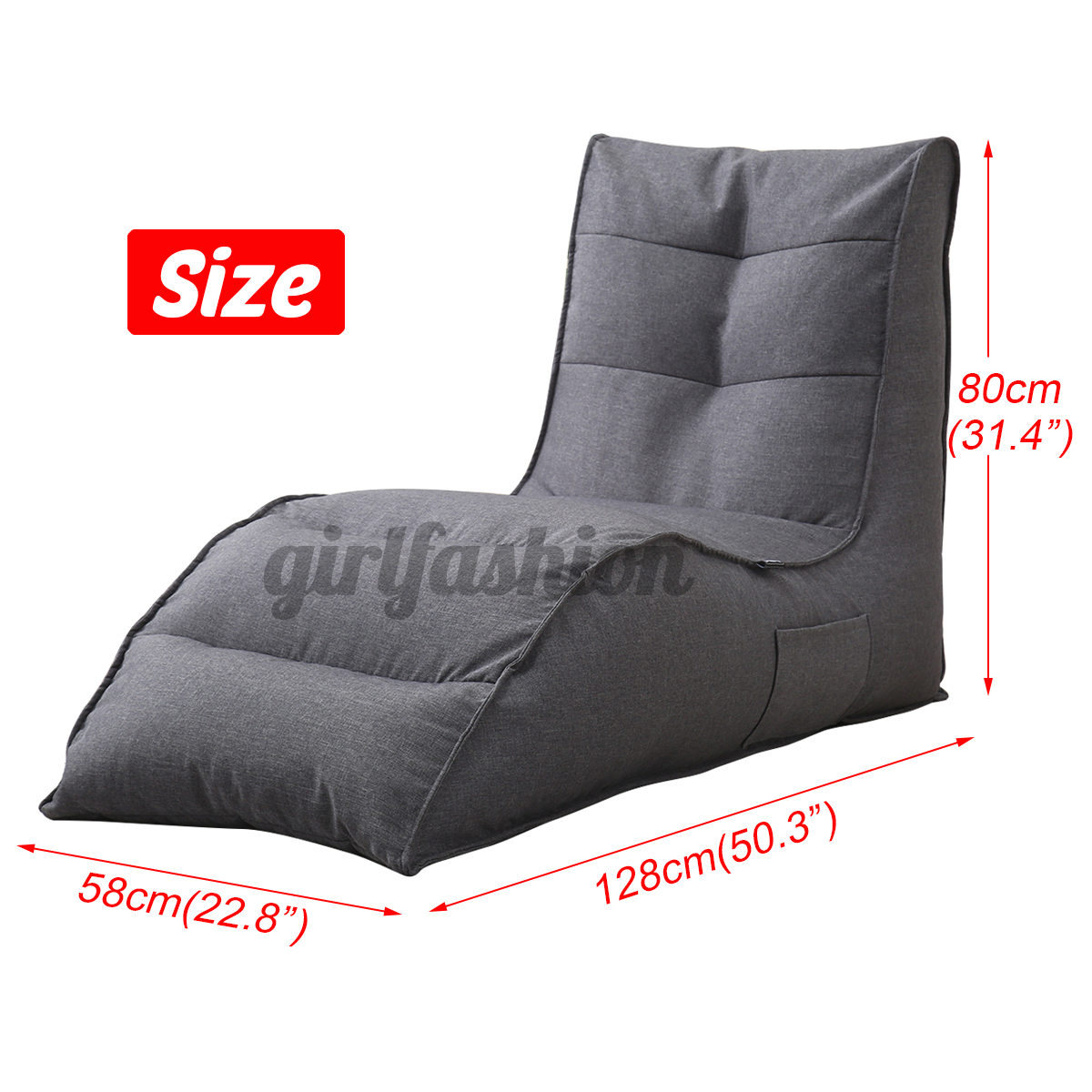 Vỏ Bọc Ghế Sofa 128x80 X 58cm