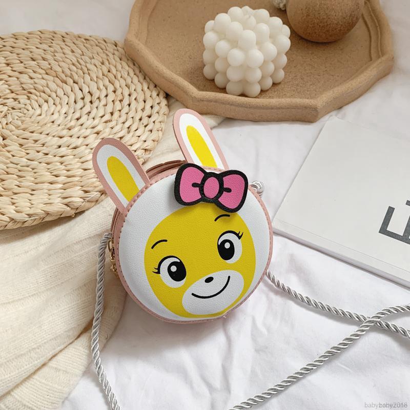 Túi đeo chéo in hình thỏ dễ thương cho bé gái