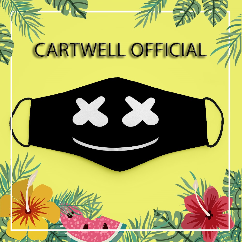 Khẩu trang thú cưng cute dễ thương hoạt hình vui nhộn đáng yêu Hình Vẽ DRAWN CARTWELL phòng ô nhiễm bảo vệ toàn diện ngă