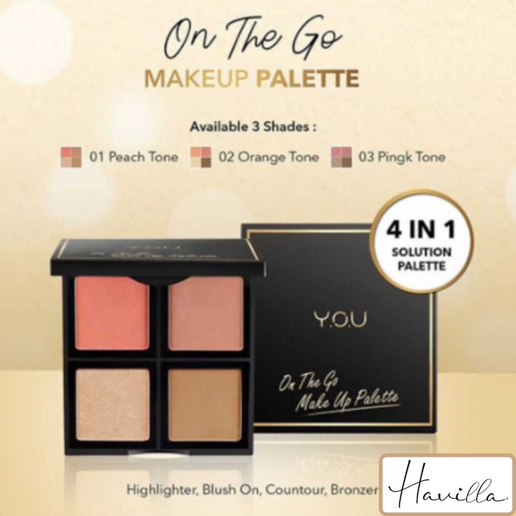 (hàng Mới Về) Bảng Phấn Trang Điểm Havilla - You On The Go | BigBuy360 - bigbuy360.vn