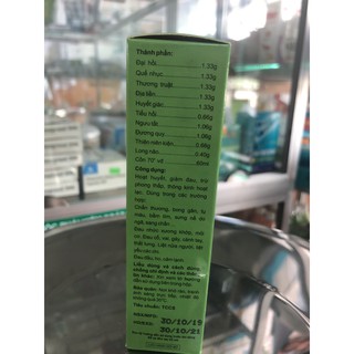 Cồn xoa bóp-Y học cổ truyền