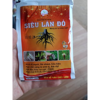 Phân bón siêu lân đỏ - kích rễ, giâm chiết cành gói 25ml