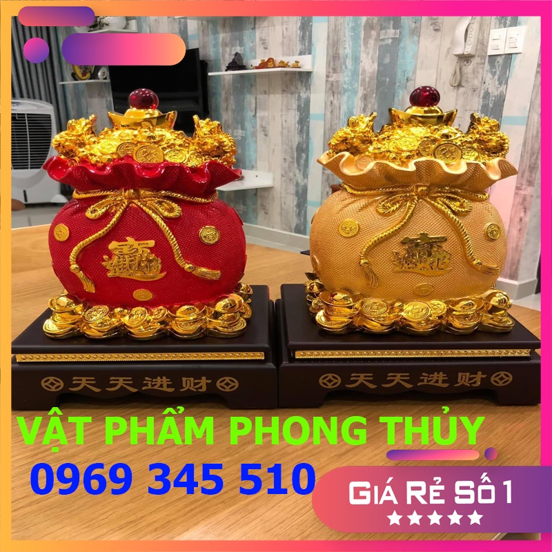 Túi tiền, túi tài lộc mang tới vận may cho gia chủ, làm quà tặng cho người thân