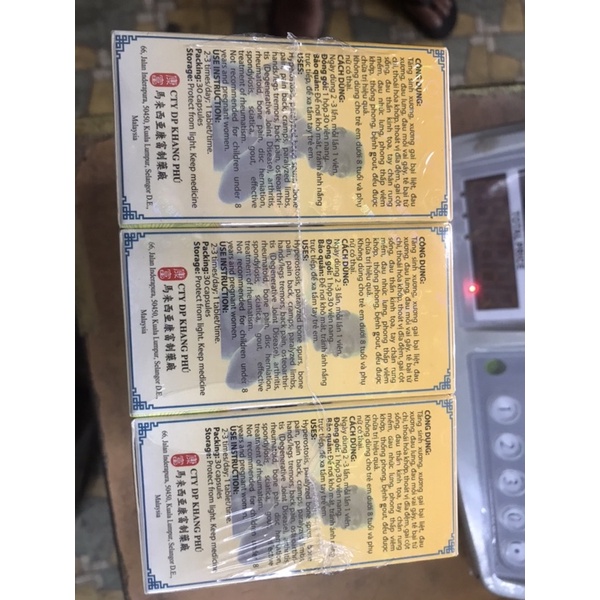 NHỨT KHỚP ĐƠN MALAYSIA CHÍNH HÃNG