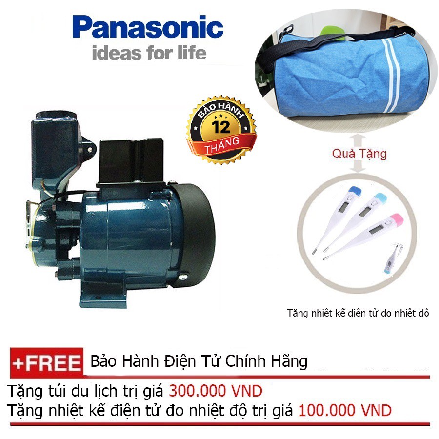 Máy Bơm Nước Panasonic GP-350JA + Quà tặng áo mưa