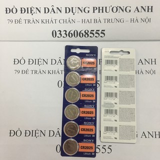 1 VIÊN PIN 3V CR2025 SONY CHÍNH HÃNG