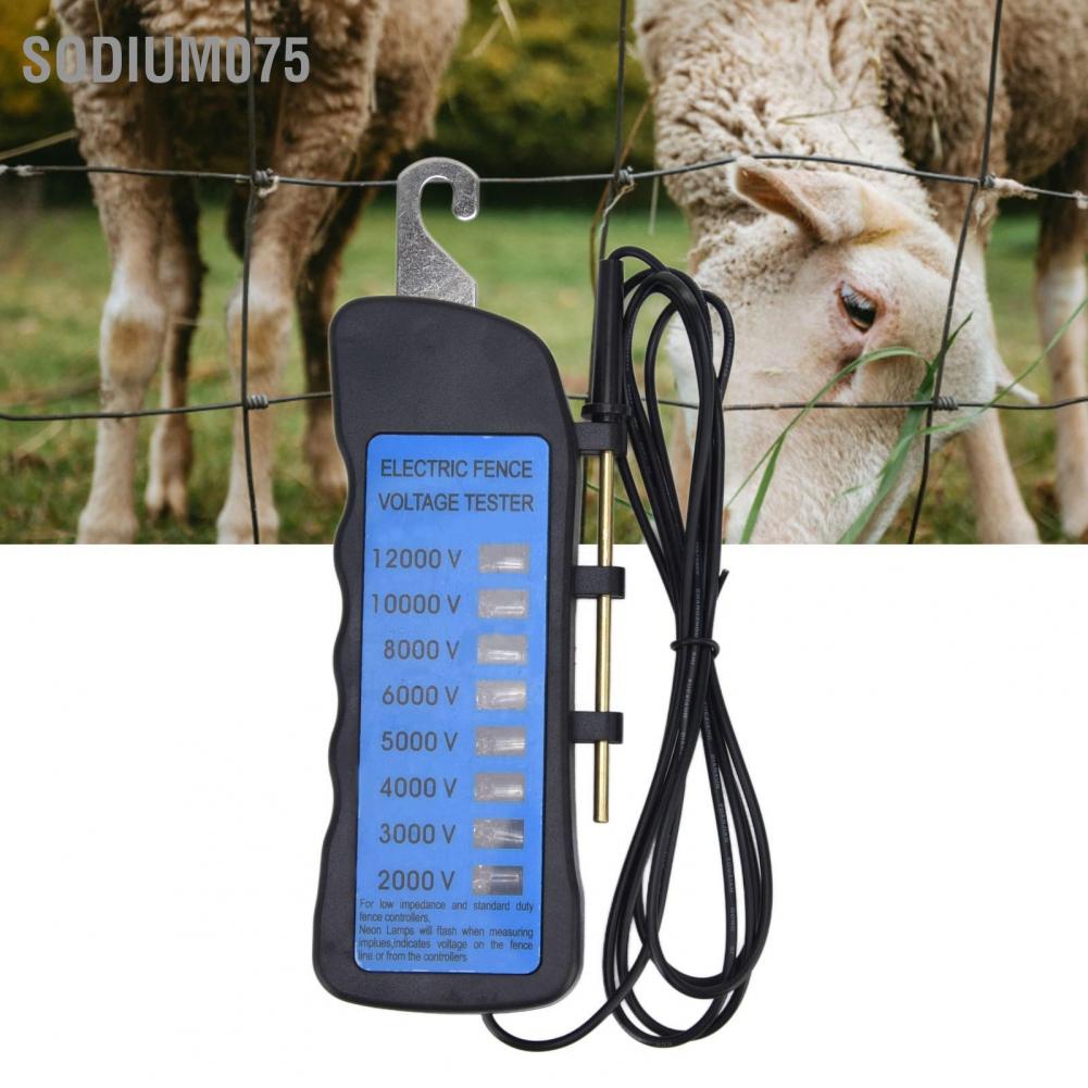 Có thể bán buôn Thiết Bị Kiểm Tra Điện Áp Đèn Neon 2000 Sang 12000V 8 12KV Hàng giao ngaysodium075