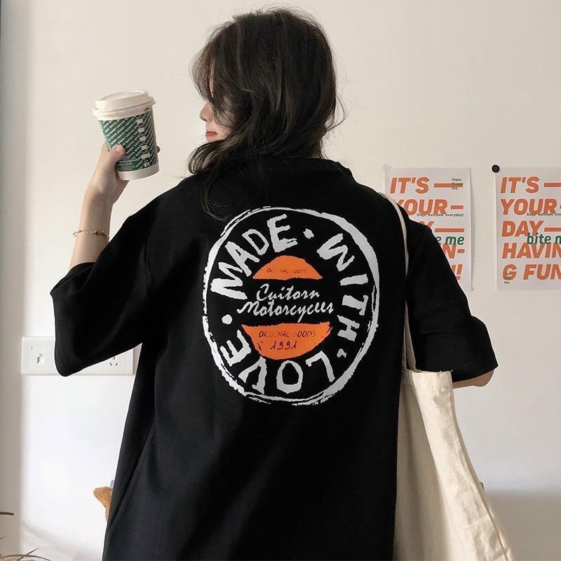 Áo Thun Tay Lỡ Form Rộng Unisex Hót | BigBuy360 - bigbuy360.vn