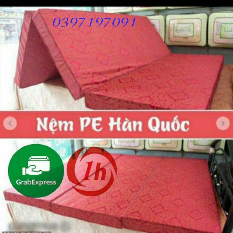 NỆM PE KOREA GẤP 3 DÀY ĐỦ SIZE