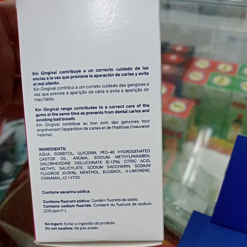 ✅ [Chính Hãng] KIN Nước Súc Miệng Diệt Khuẩn Kin Gingival Mouthwash 250ml ( mẫu mới)