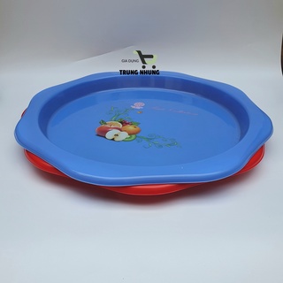Mâm nhựa tròn Việt Nhật