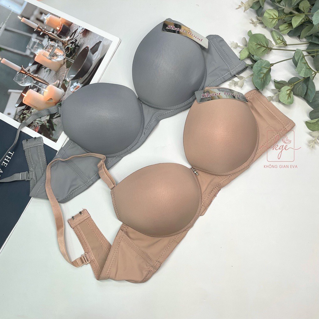 Áo Lót Thái Hiệu Sister Hood Mút Dày 5cm Nâng Ngực, Tạo Khe, Áo Lót Loại 3 Dây