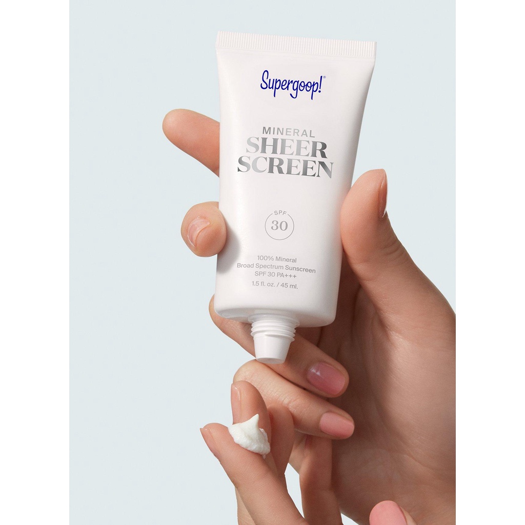 Supergoop! - Kem Chống Nắng Supergoop! Mineral Sheer Screen SPF 30 PA+++ 45ml