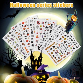 Sticker Dán Móng Họa Tiết Kinh Dị Dùng Trong Dịp Halloween