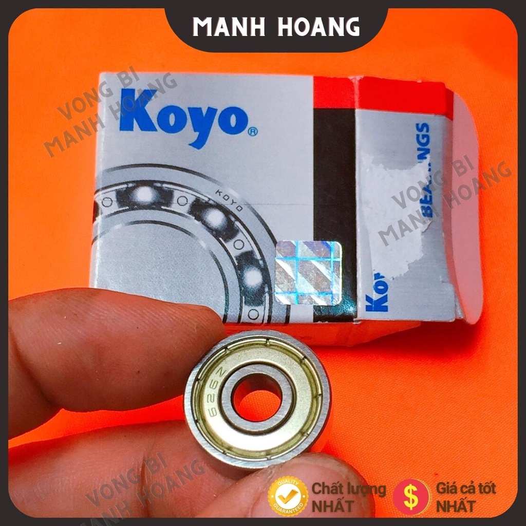Vòng bi, bạc đạn 626 ZZCM KOYO, tiêu chuẩn quốc tế, chất lượng cao, bền bỉ - Vòng bi Mạnh Hoàng