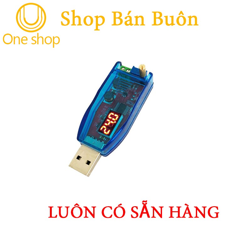 Module USB Boost-Buck DC-DC Vin 5VDC Vout 1-24VDC 3W