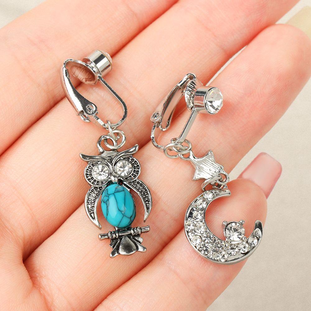 Khuyên Xỏ Rốn Giả Xỏ Lỗ Dạng Kẹp Cho Nữ