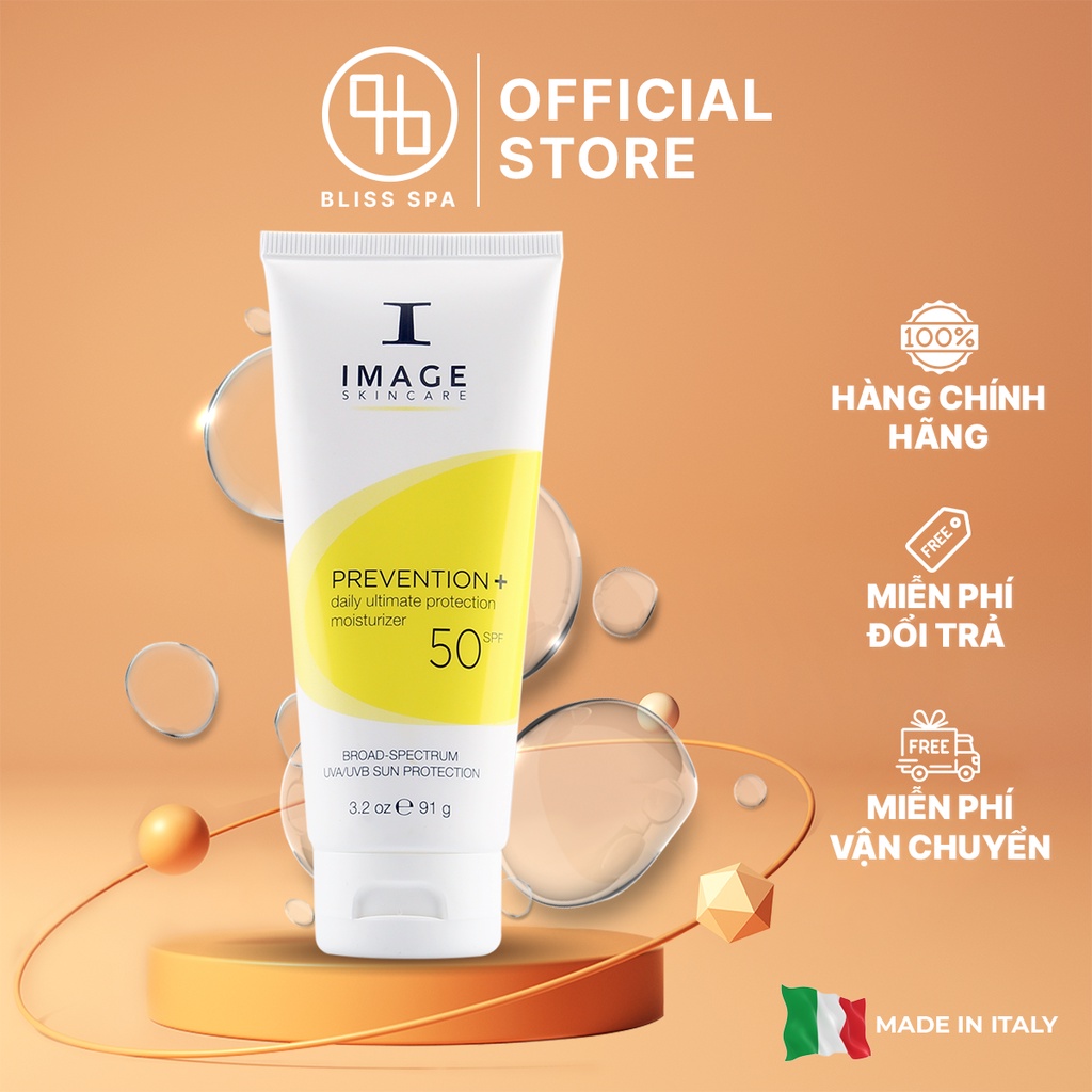Kem chống nắng cho da hỗn hợp Image Prevention Daily Ultimate Moisturizer SPF 50 91G - Bliss Spa
