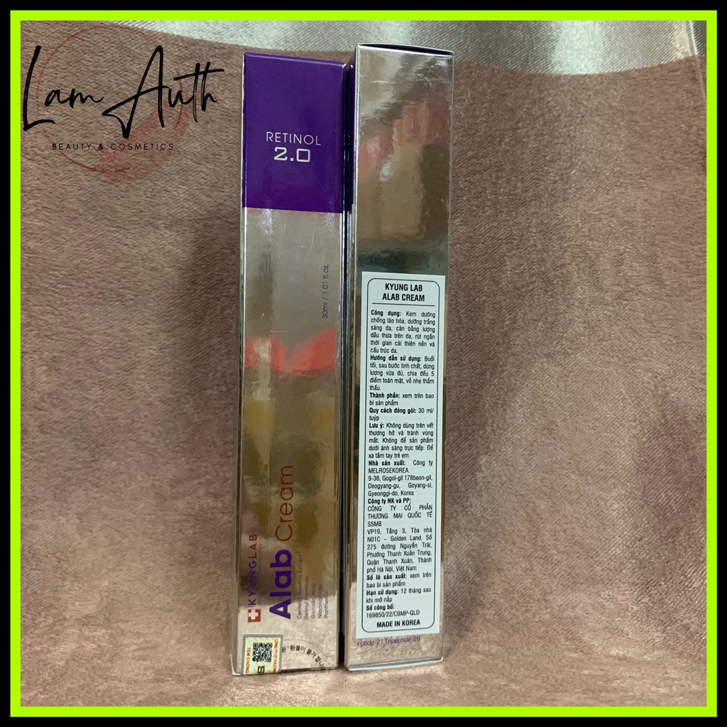 Kem dưỡng Retinol trẻ hoá tái tạo da KYUNG LAB Alab Cream