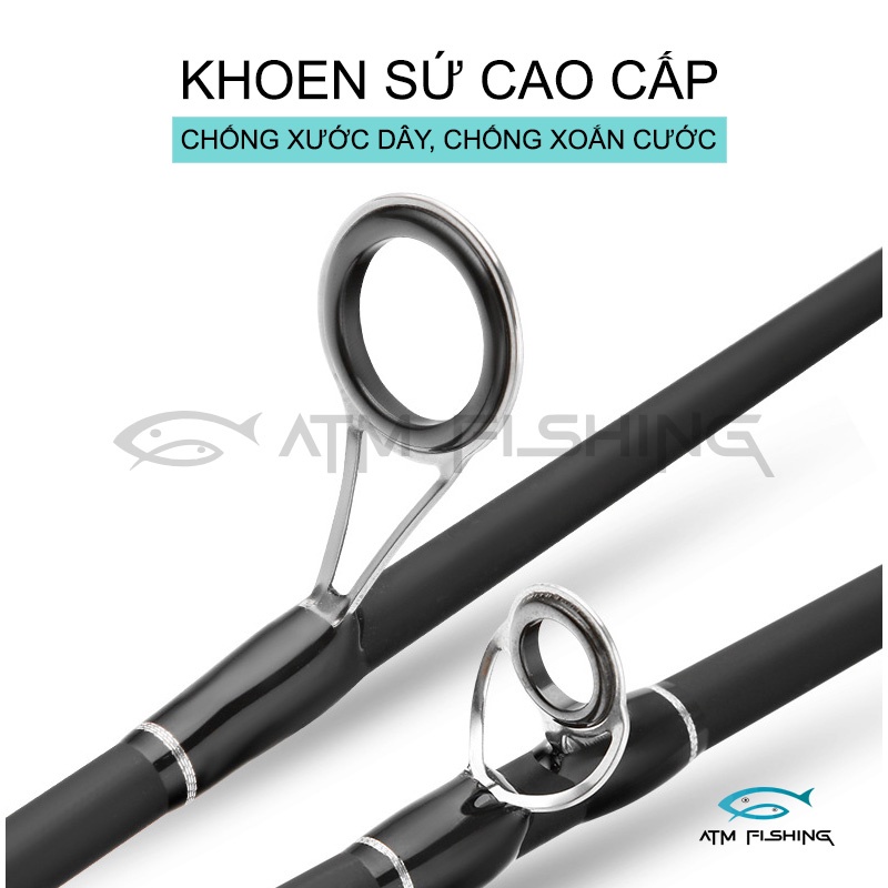 Cần Cân Lure Knight Kèm 2 Ngọn Siêu Bền, Giá Siêu Rẻ