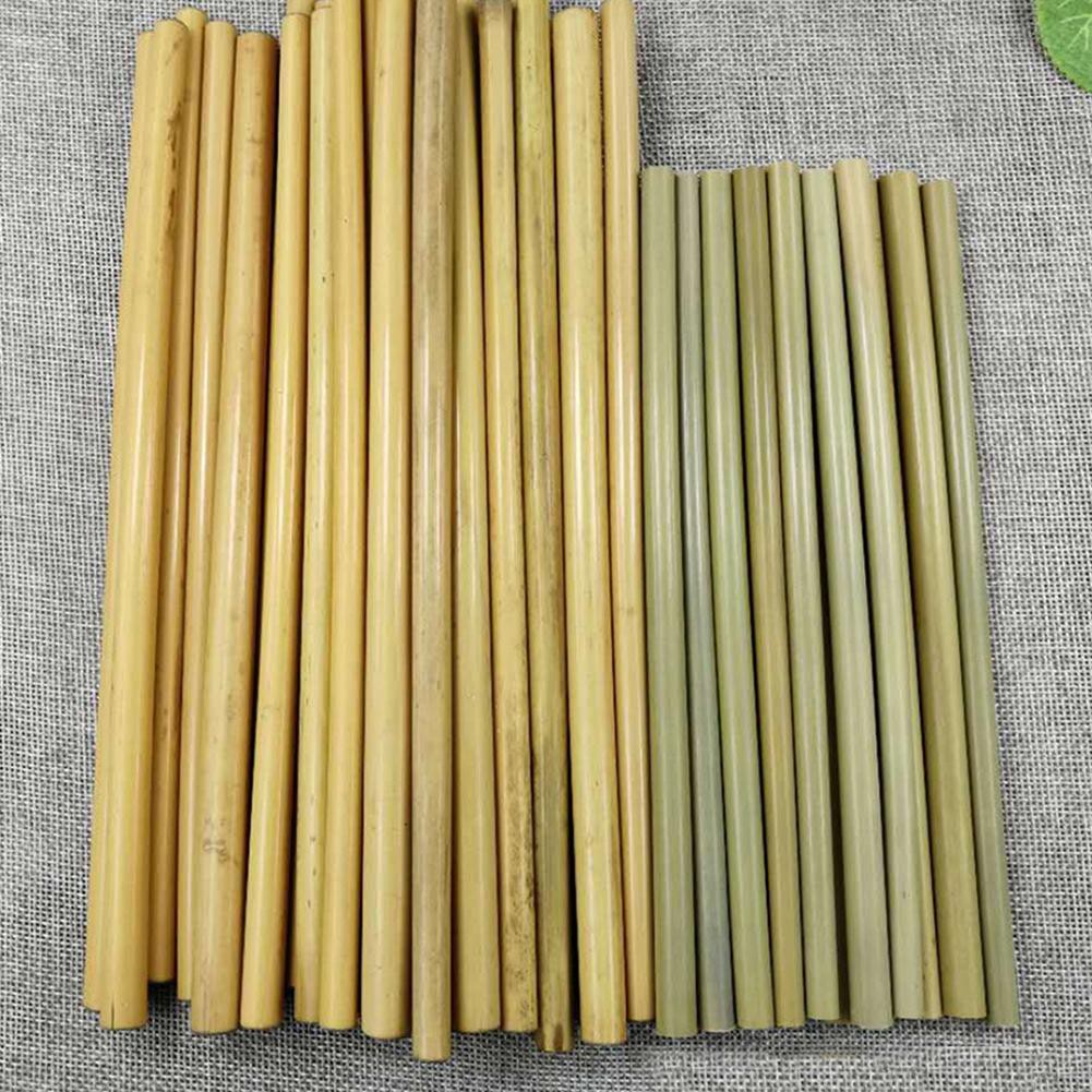 Ống hút bằng tre in hình dễ phân hủy