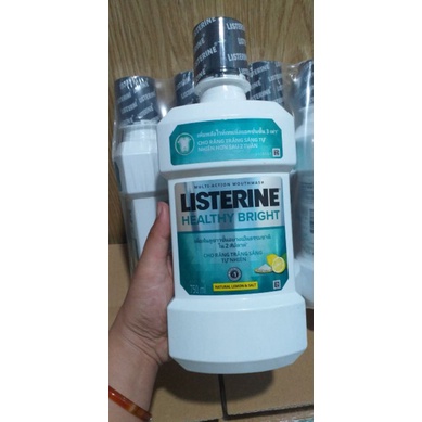 Nước súc miệng Listerine Chanh Muối 750ml