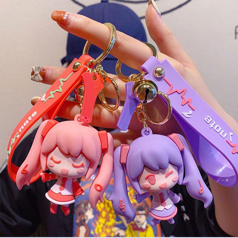 Móc Khóa Hình Nhân Vật Hatsune Miku Thời Trang
