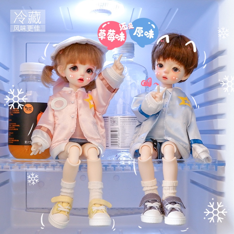 Trang phục bóng chày đáng yêu cho búp bê tỉ lệ 1/6 (bán lẻ)