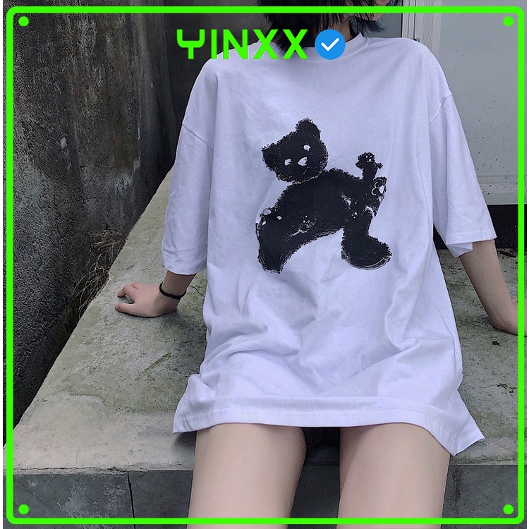 Áo thun tay lỡ form rộng YINXX, áo phông Unisex ATL185 | BigBuy360 - bigbuy360.vn