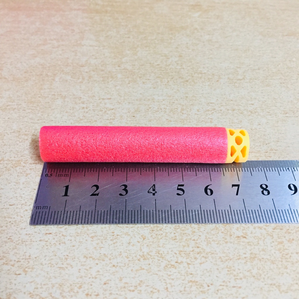 Xốp mút dính dài 7,2 cm hoặc 5,5 cm đường kính 1,3 cm