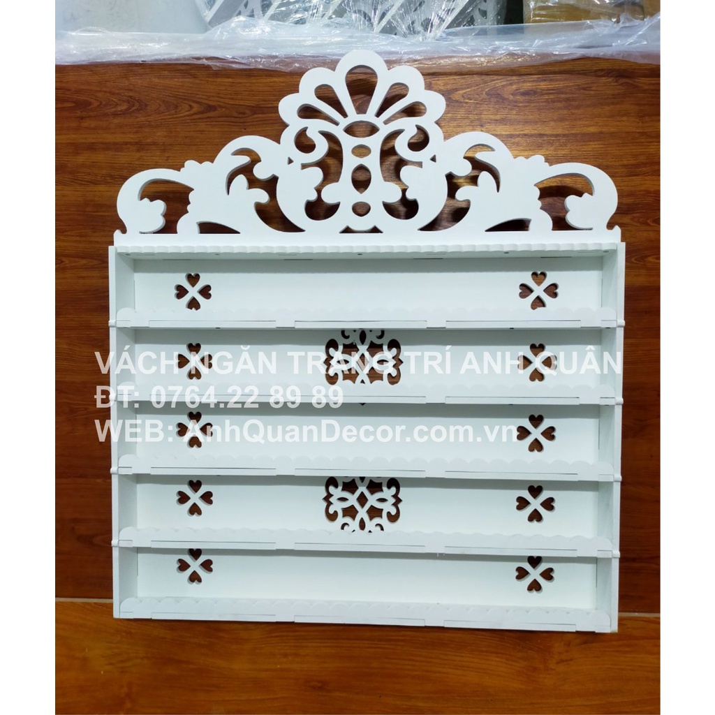Kệ trưng nước sơn làm nail, Kệ nail, kệ treo tường, Mẫu 80x90 [CÓ MÃ GIẢM]