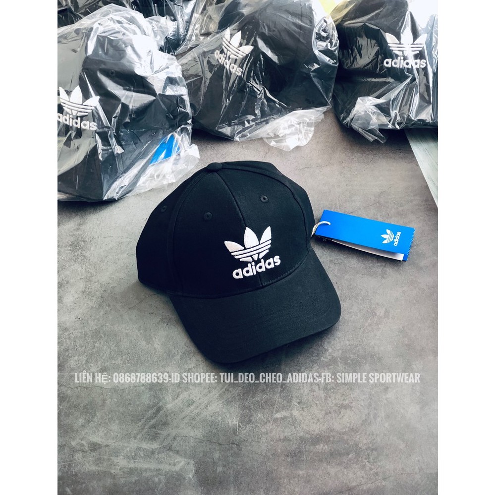 Mũ Lưỡi TraiFREESHIP️ Giảm 20k Khi Nhập Mã [NON_ADIDAS] Mũ Das Logo Trefoil BB Cap EC3603