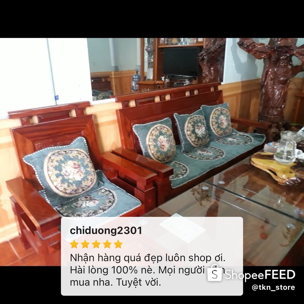 Thảm trải ghế tây âu cao cấp , đệm ghế sofa nhập khẩu mẫu mới 2022