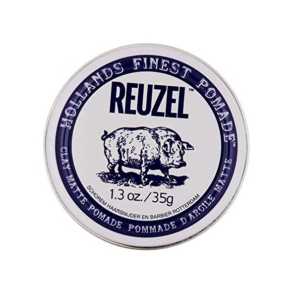 Sáp vuốt tóc Reuzel Clay Matte Pomade 35g