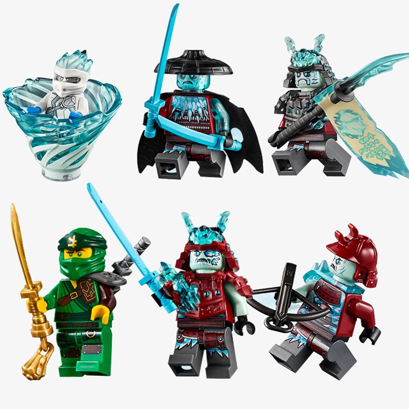 Đồ Chơi Lắp Ráp Kiểu LEGO Ninjago Mô Hình Người Máy Lloyd’s Titan Mech 4020 Ninja Blocks Series Với 929 Mảnh Ghép