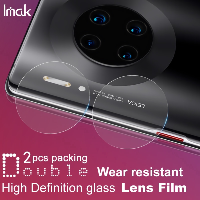 Original iMak Huawei Mate 30 Pro Camera Lens Film HD Tempered Glass Huawei Mate30 Clear Screen Protector